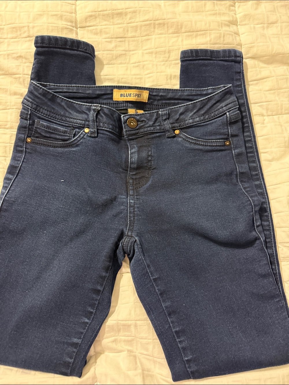 Blue Spice Navy Skinny Jeans for Women